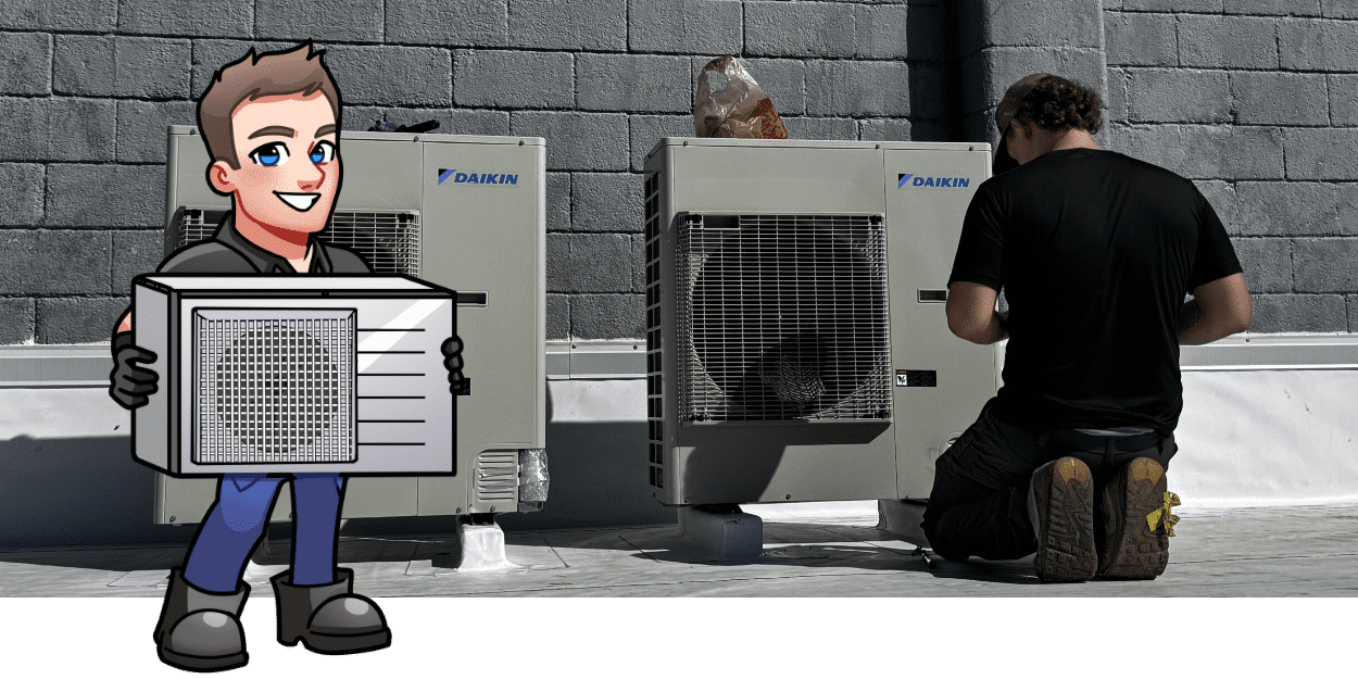 Wolfe Heat & Air technician